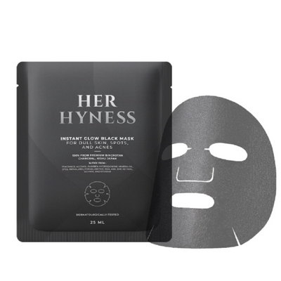 Anti-acne and brightening charcoal mask