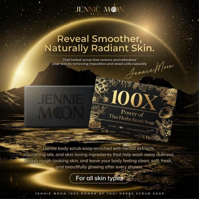 Premium Thai Herbs Scrub Soap by Jennie Moon