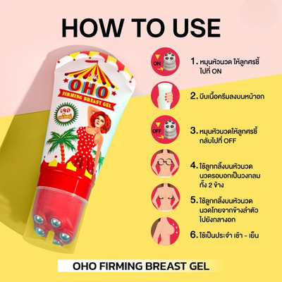 Lifted firmer bust after OHO Gel