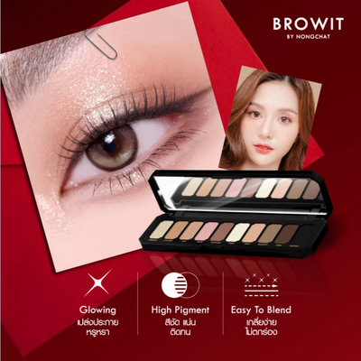 Browit Glam Gala Eyeshadow Palette On Stage Edition