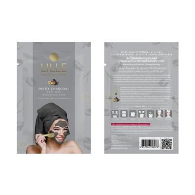 Anti-pollution charcoal mask for skin detox