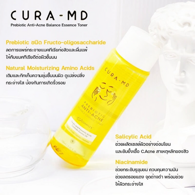 Anti-acne toner with plant-based ingredients