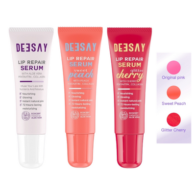 Deesay Lip Repair Serum available in three different tones