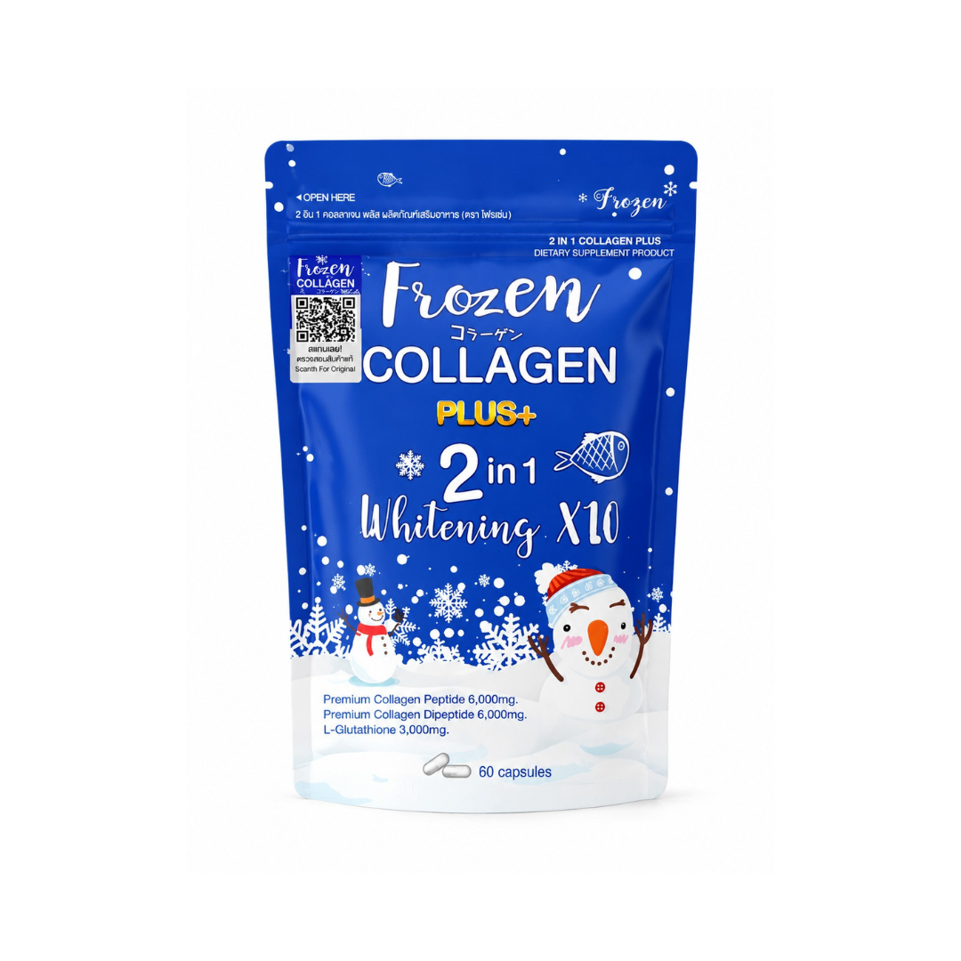 Frozen Collagen 2 in 1 Whitening X10