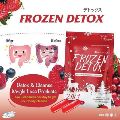 Frozen Red Detox Cleansing Pouch