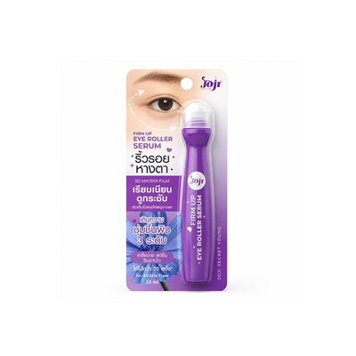 Joji Bright Up Eye Roller Serum blue tube