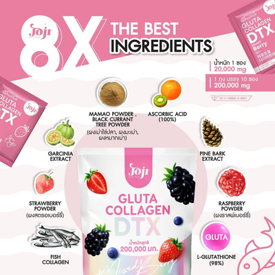 Mixed Berry JOJI Collagen Supplement