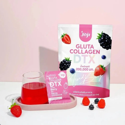 JOJI Gluta Collagen Berry Drink Mix