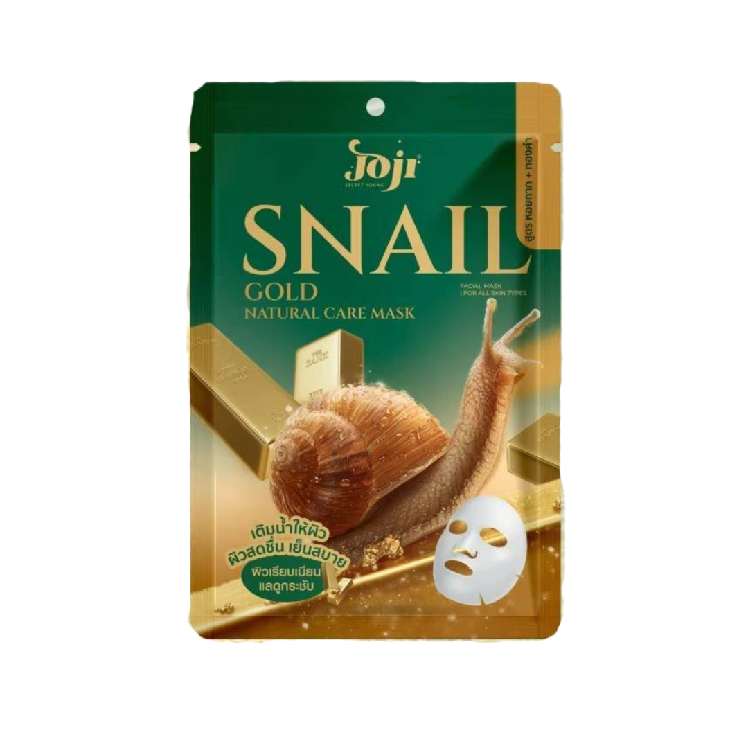 Joji Snail Gold Natural Care Mask front packaging