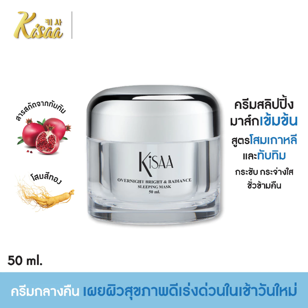 Wrinkle-reducing night mask with antioxidants.