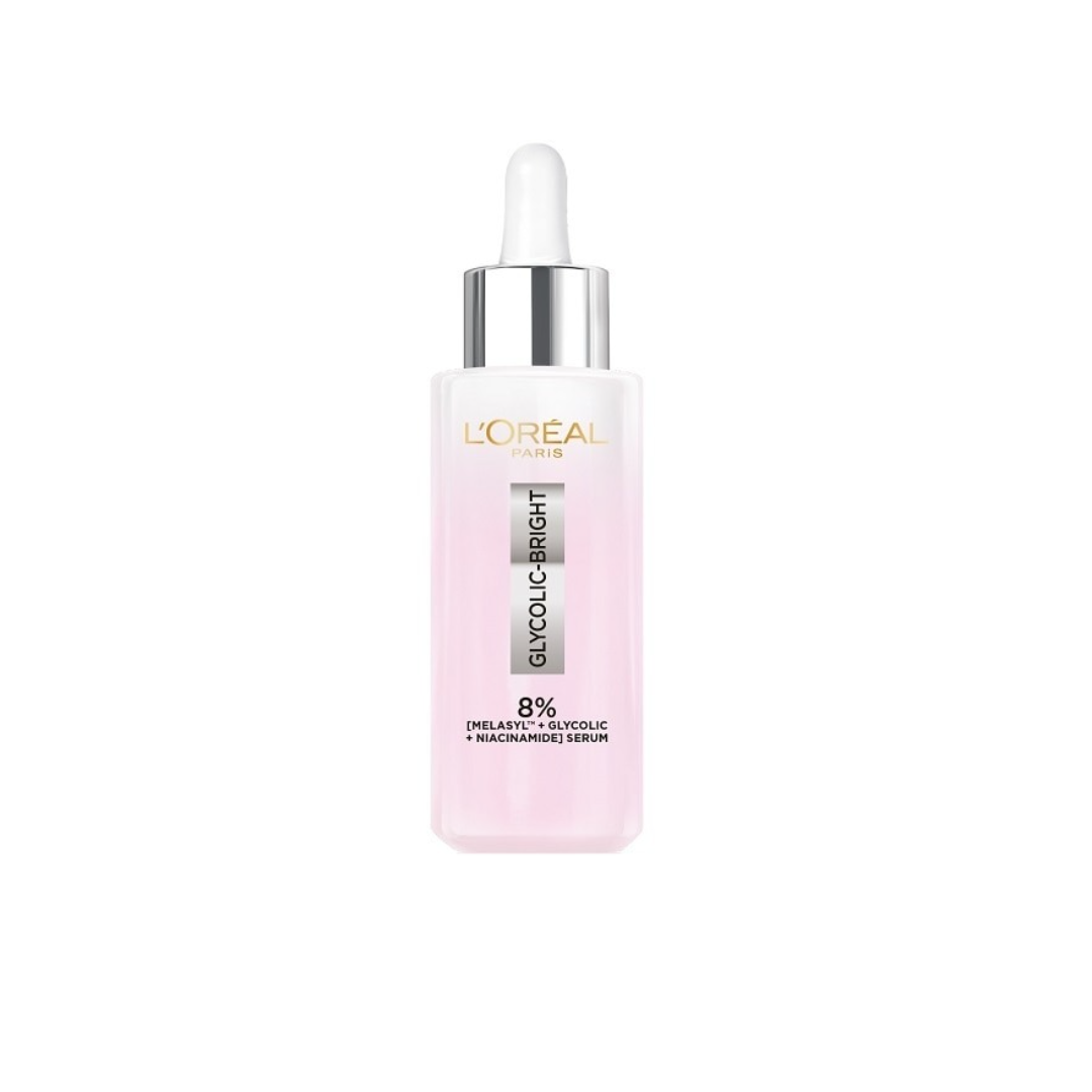 Skin renewal serum with glycolic acid