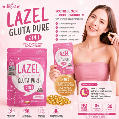 Lazel Pure L-Glutathione Supplement