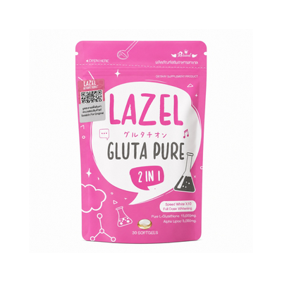 Lazel Gluta Pure 2 in 1 30 Softgels