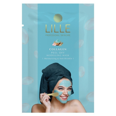 Collagen mask with rice extract for hydration