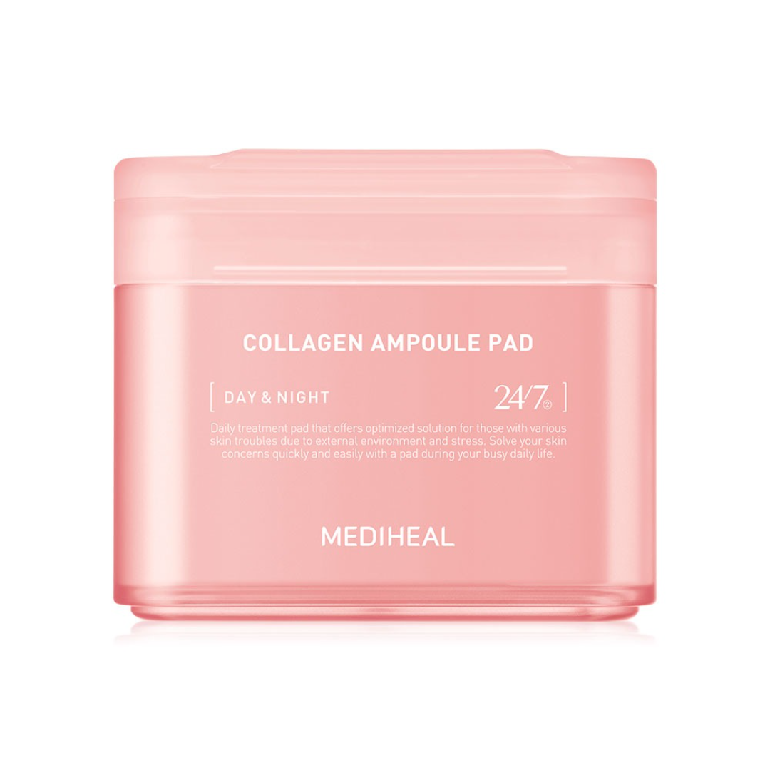 Collagen-infused wrinkle care pad