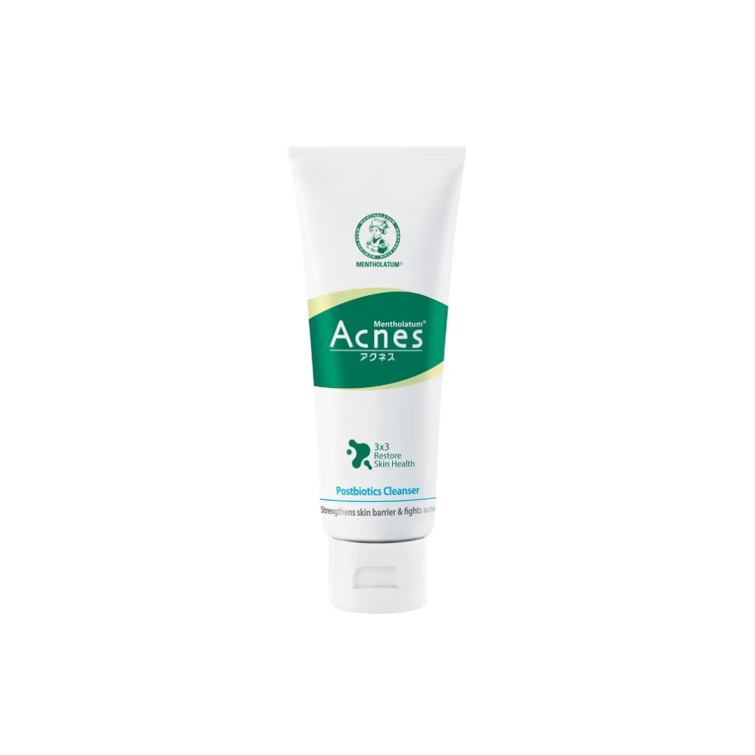 Mentholatum Acnes Postbiotics Cleanser 100g tube