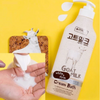Goat milk enriched foaming bath wash