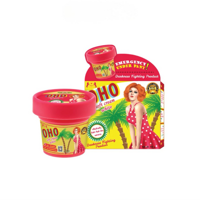 OHO Soft Cream White Red Tub
