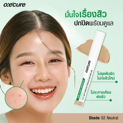 Oxe'cure Acne Clear Concealer Shade 02 Neutral