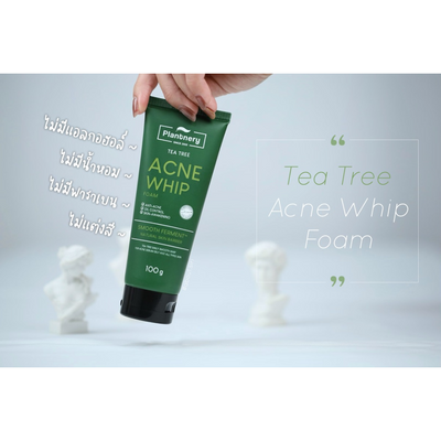 Plantnery Tea Tree Acne Whip Foam for oily skin