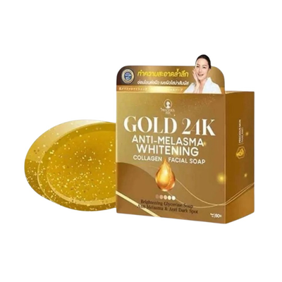 Precious Skin Gold 24K Anti-Melasma Whitening Soap