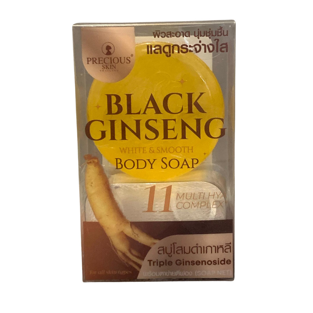 Brightening Black Ginseng Body Soap on a white background