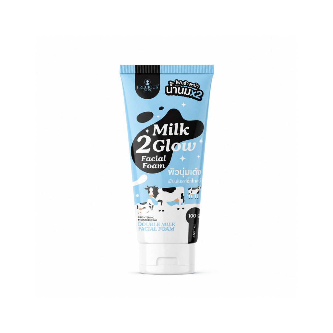 Precious Skin Milk 2 Glow Facial Foam