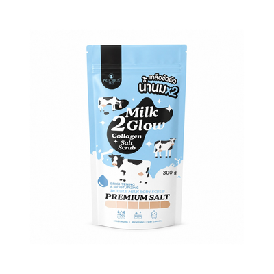 Precious Skin Milk 2 Glow Collagen Salt Scrub