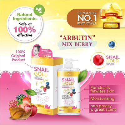 Precious Skin Snail Gold Care