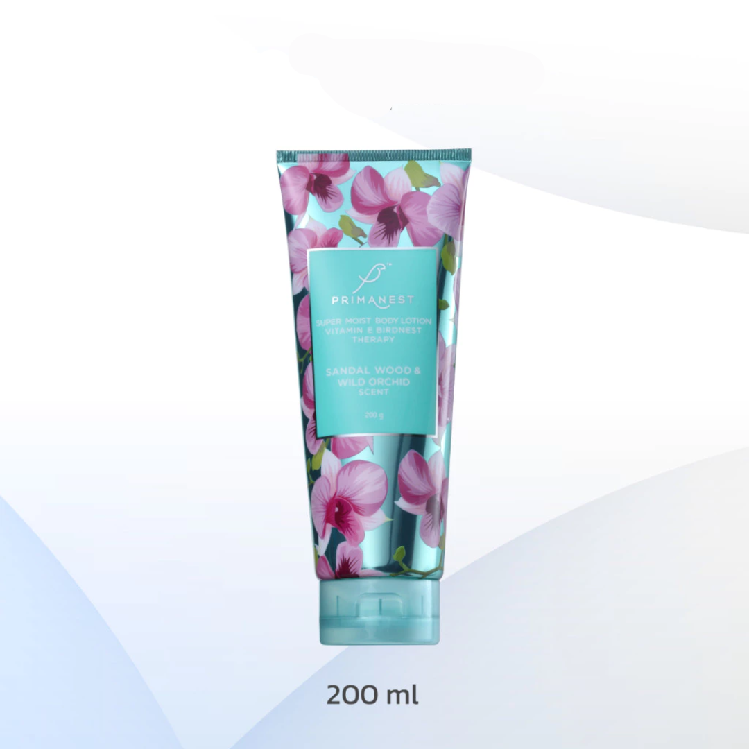 Lightweight and fast-absorbing body lotion
