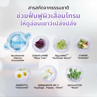 Radiant glowing skin with Pure Plus NAD Serum