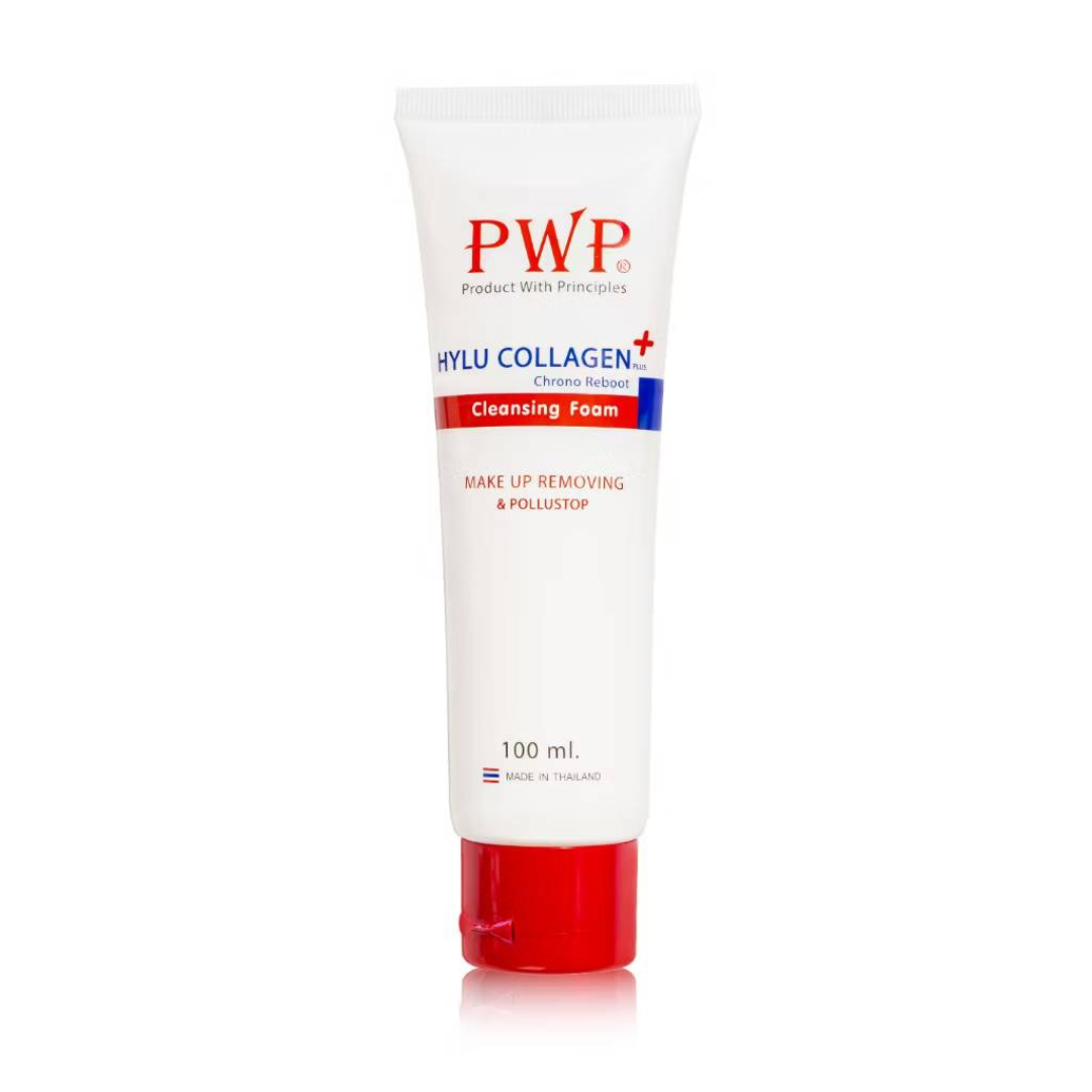 PWP Hylu Collagen Plus Chrono Reboot Cleansing Foam 100ml 