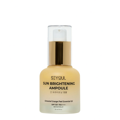 Hydrating sun ampoule skincare