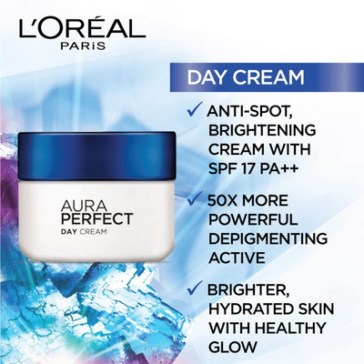 Skin brightening day cream for an even complexion