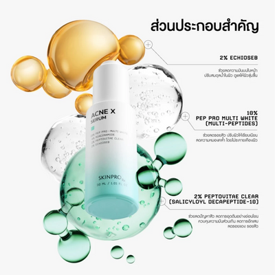 Lightweight texture of SKINPRO Acne Serum