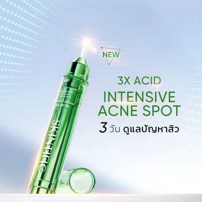 Gentle acid blend for oily zones