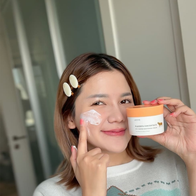 Ustar Placenta Cream Orange Lid