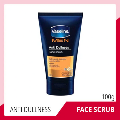 Brightening scrub for men’s daily skincare