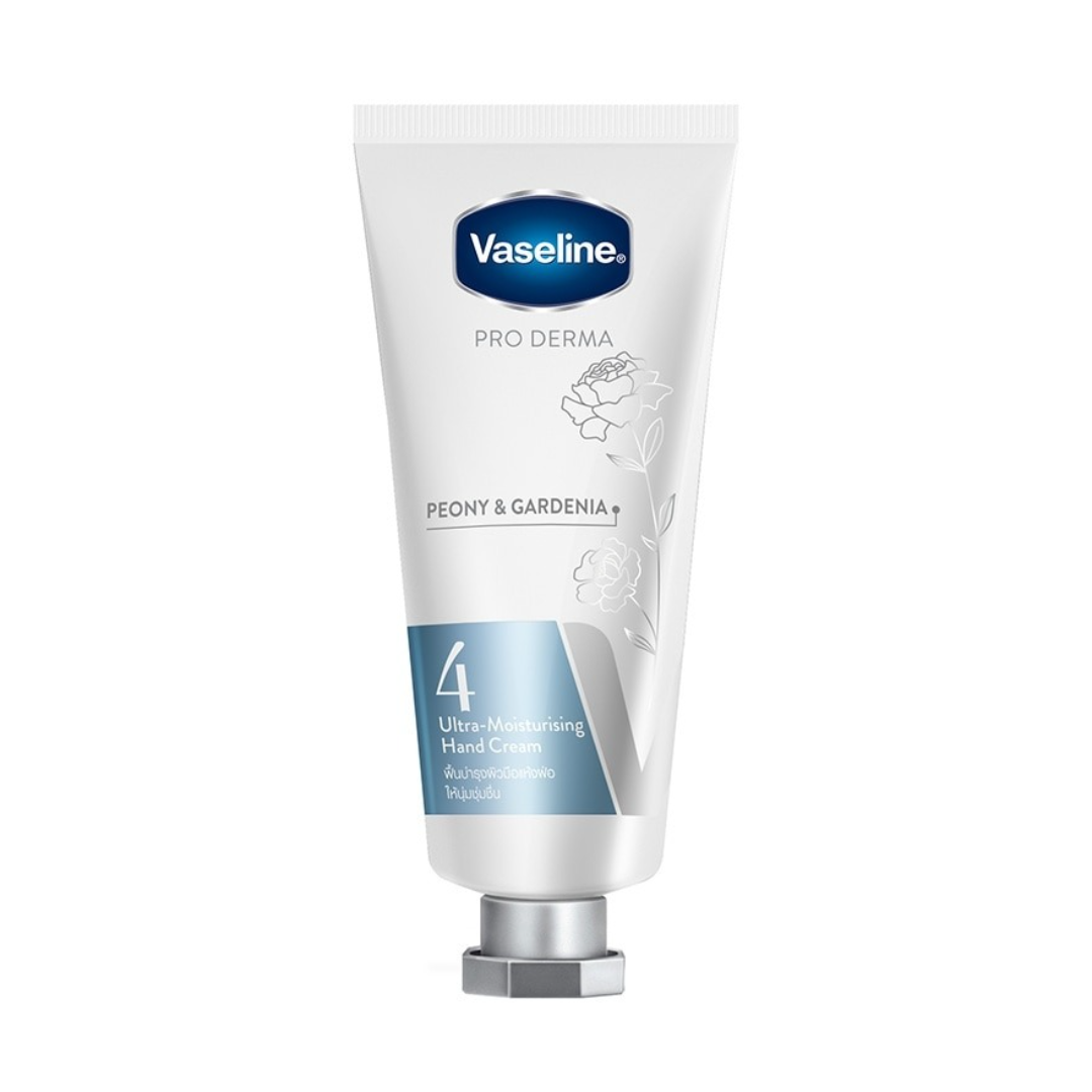 Tube of floral Vaseline hand lotion