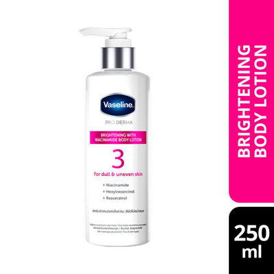 Hexylresorcinol brightening body lotion by Vaseline