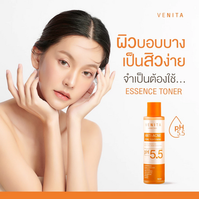 Oil control and pore minimizing Venita toner