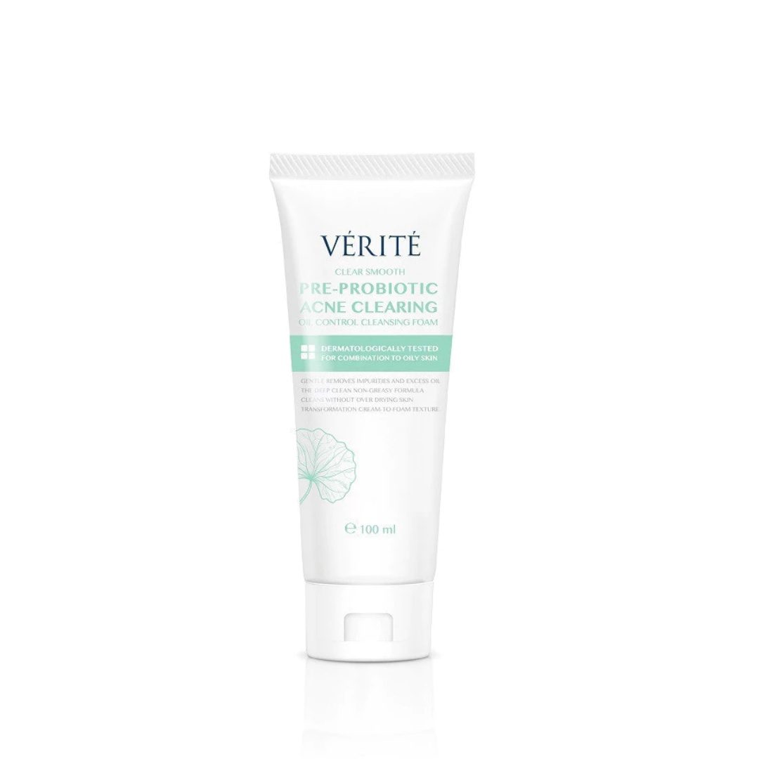 Verite cleanser with centella asiatica calming care