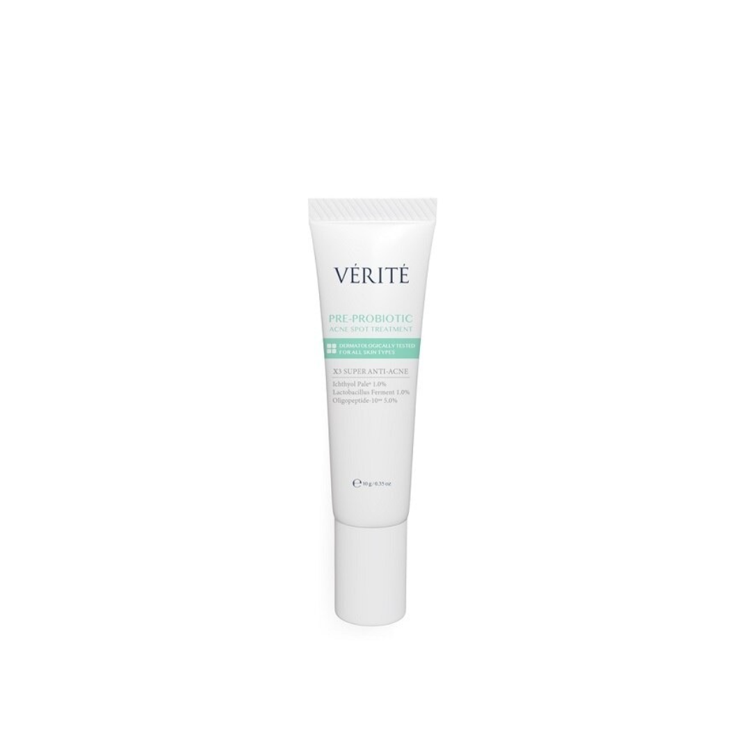 Verite soothing acne gel for comfortable skin feel