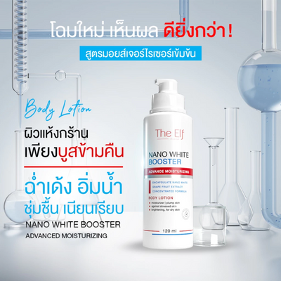 Lightweight hydrating lotion for smooth texture